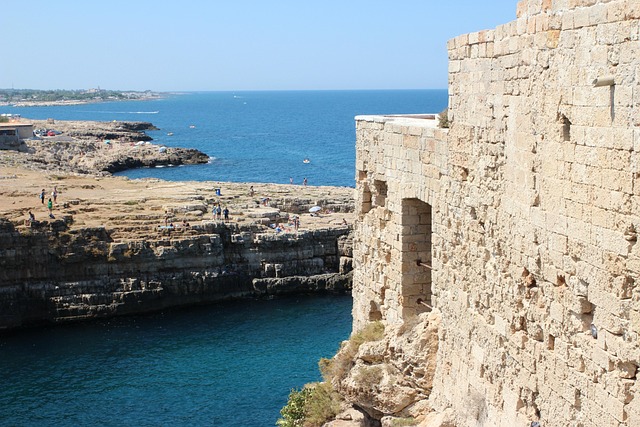 Discover the Coastal Secrets of Polignano By Speedboat with Aperitivo